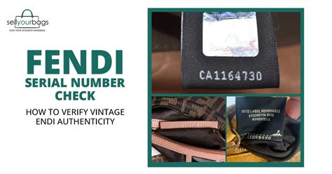 เช็ค serial number fendi